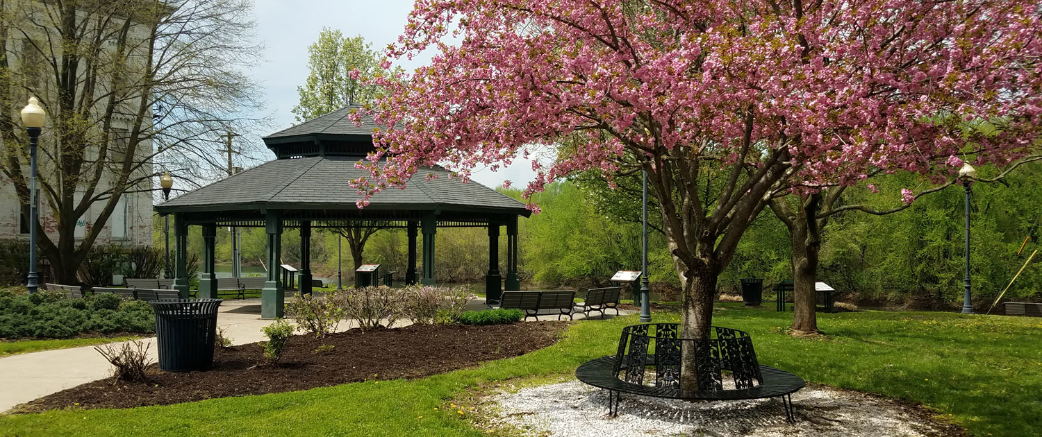 Lincoln Park Milton Pa in Springtime